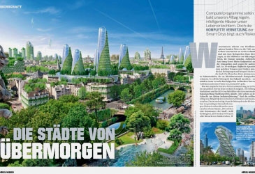 German magazine 'HÖRZU WISSEN'  interview